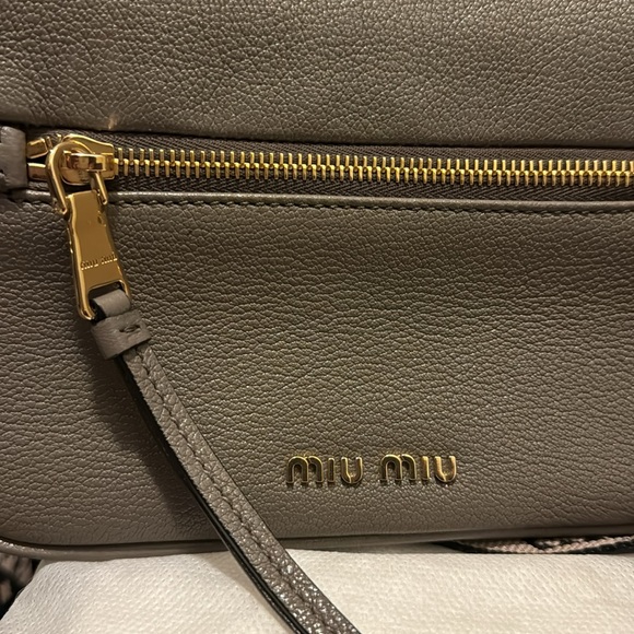 Original,pre owned, like new Miu Miu Madras. - Picture 8 of 8